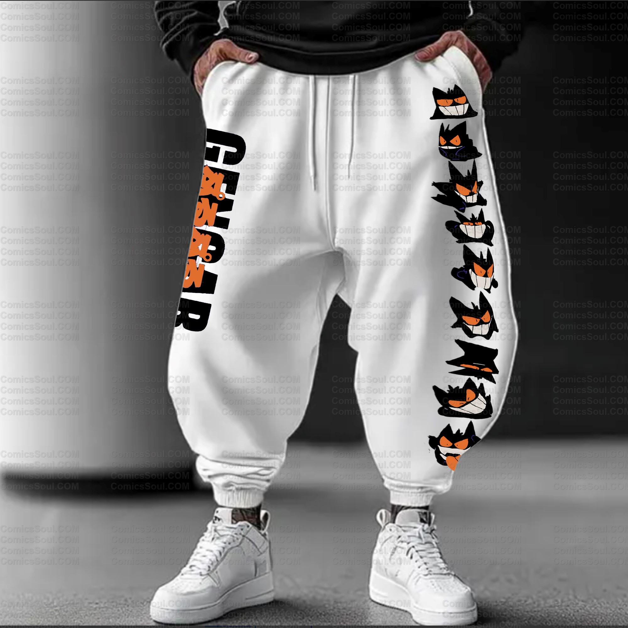 Unisex Anime Inspired Vintage Plush Pants