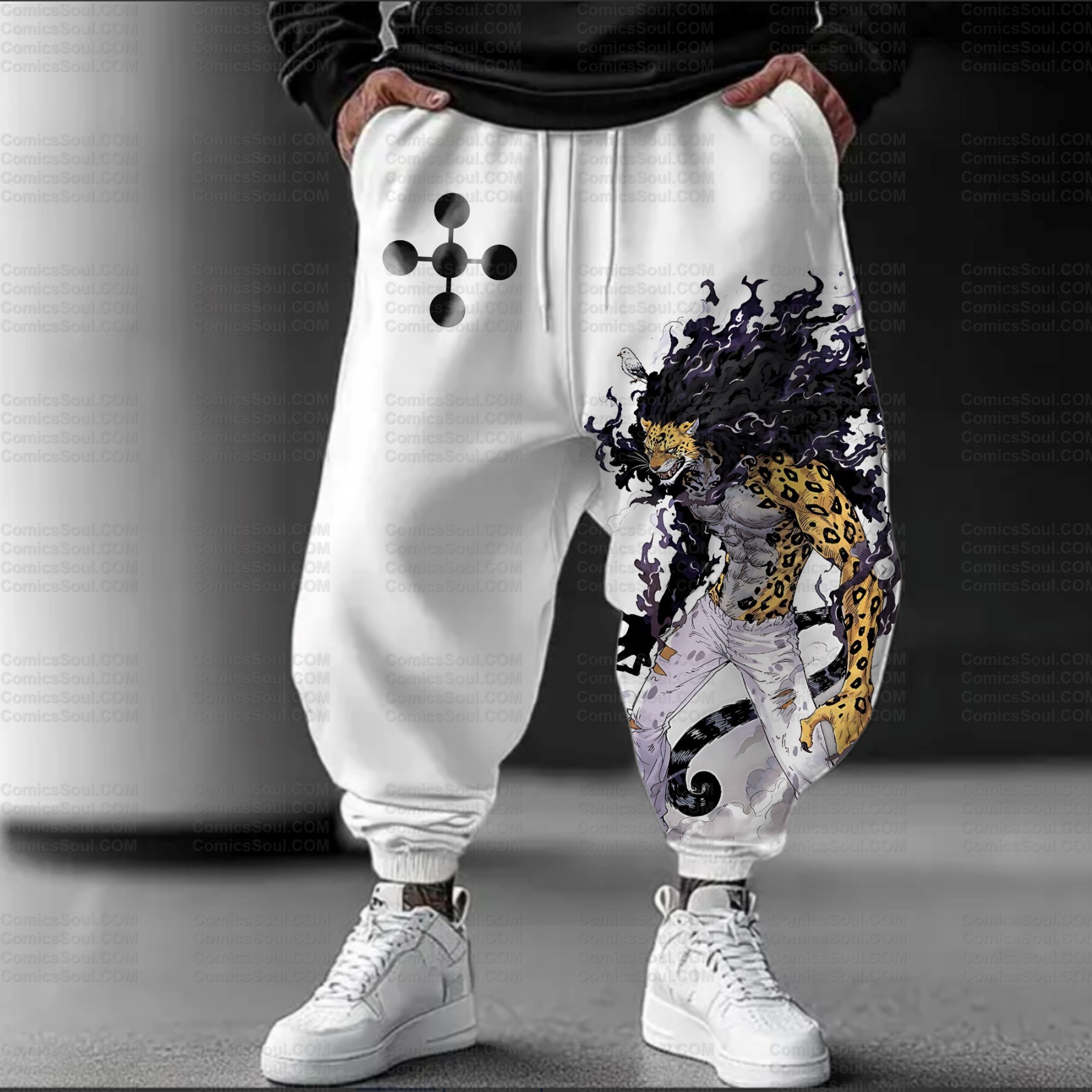 Unisex Anime Inspired Vintage Plush Pants