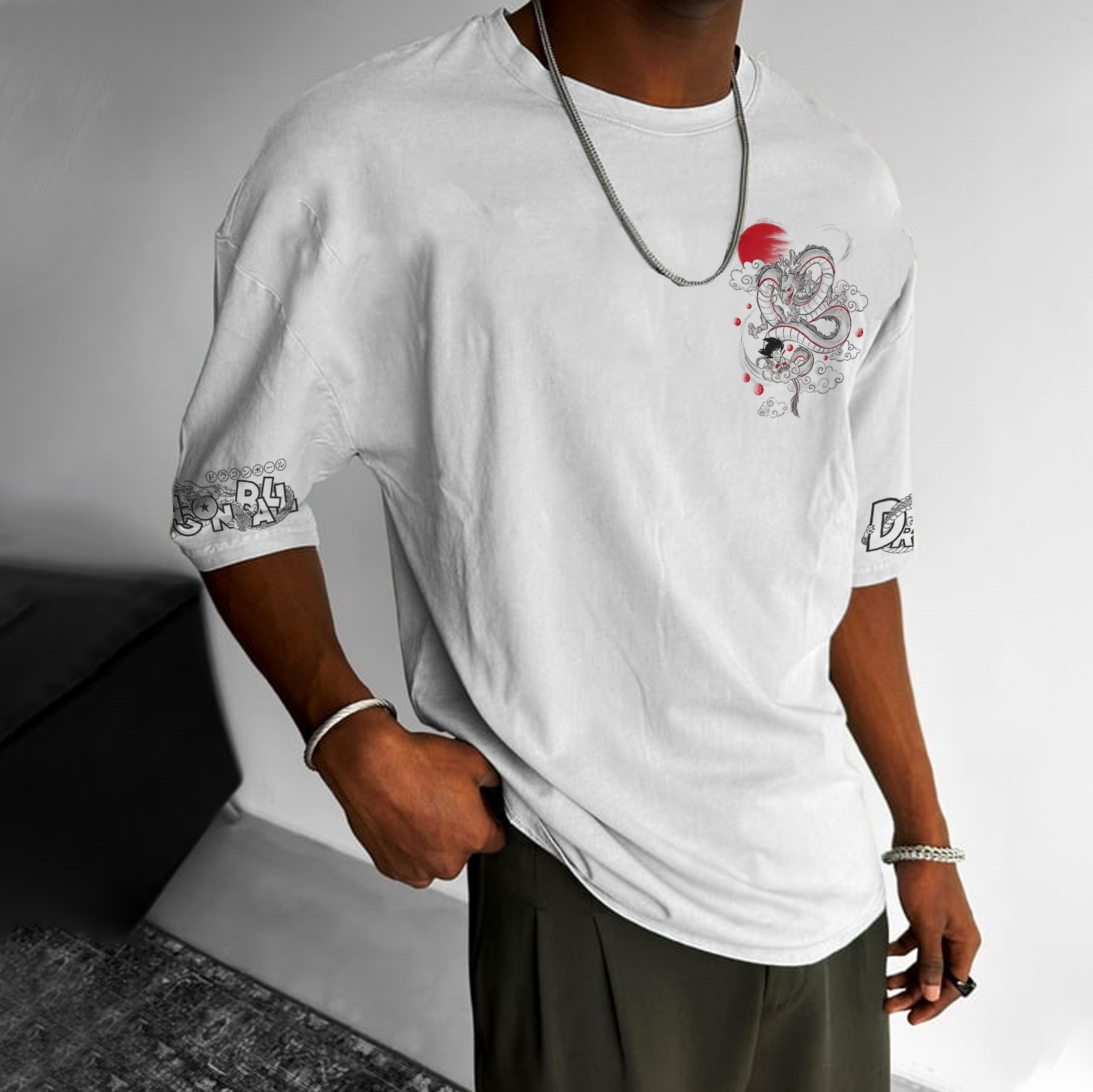 Unisex Anime Inspired Vintage T-Shirt