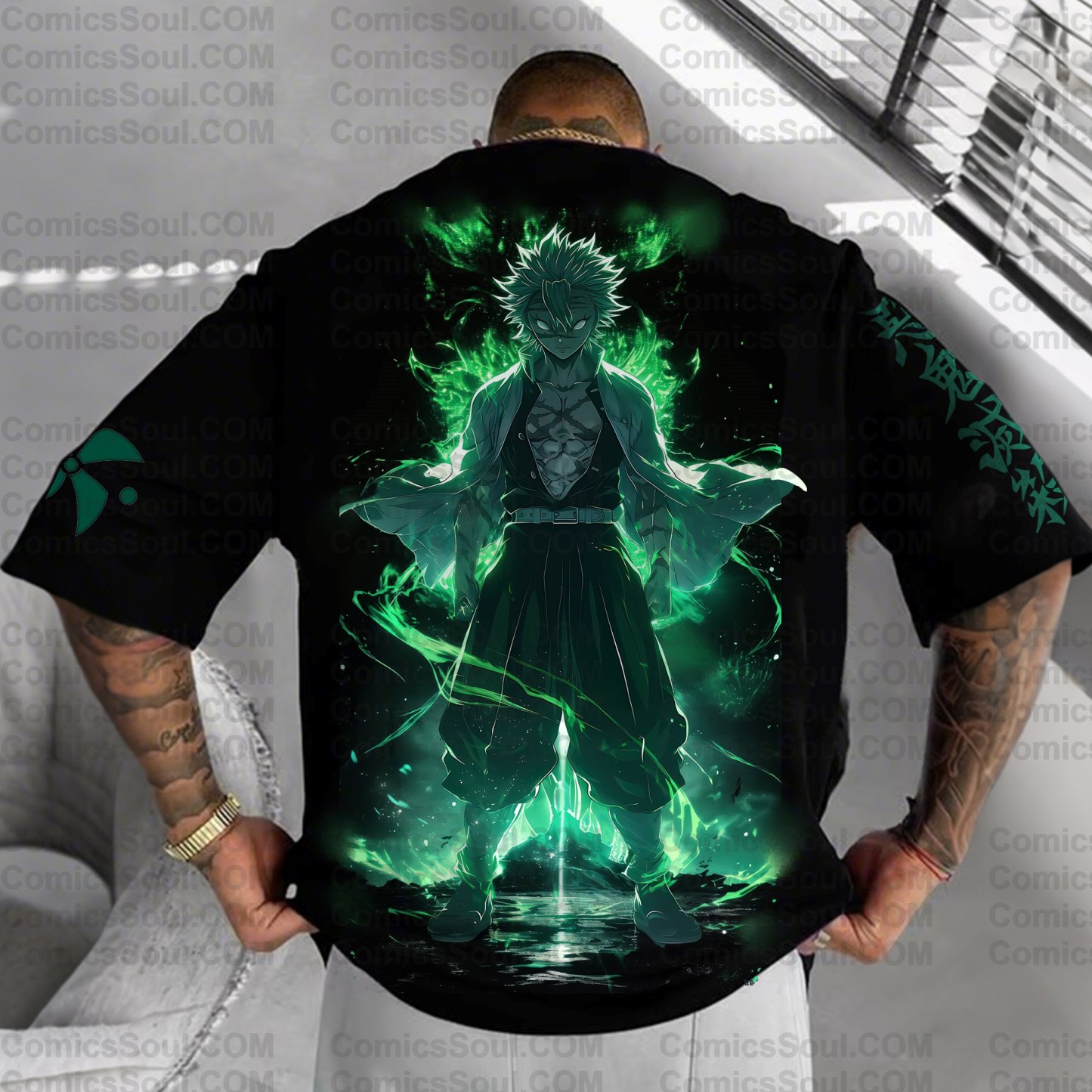 Unisex "Demon Slayer" Anime Inspired Vintage T-Shirt