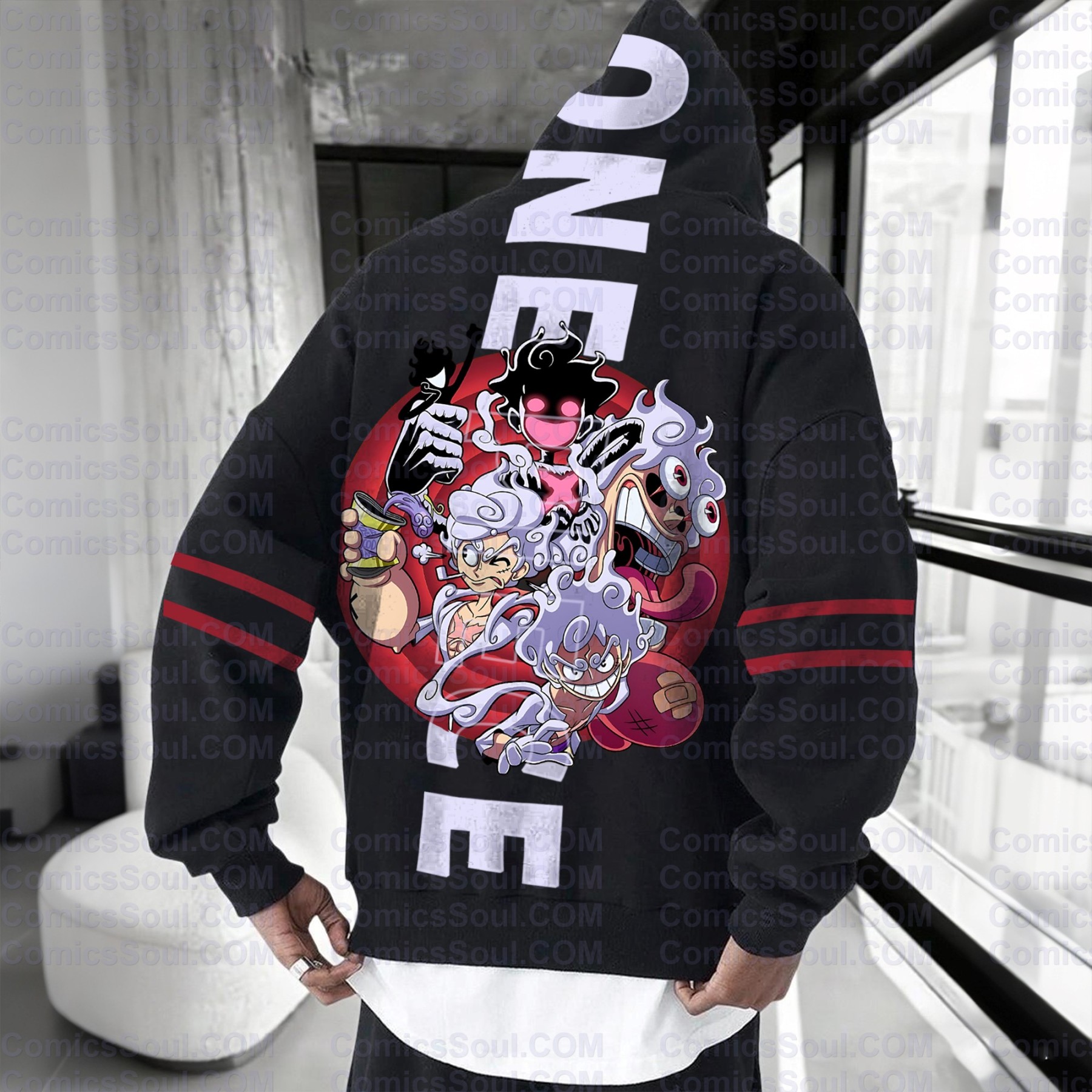 Unisex Anime Graphic Streetwear Vintage Hoodie丨Demon slayer