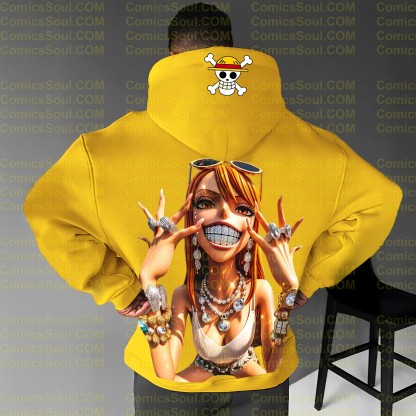 Unisex Anime Graphic Streetwear Wintage Plush Hoodie