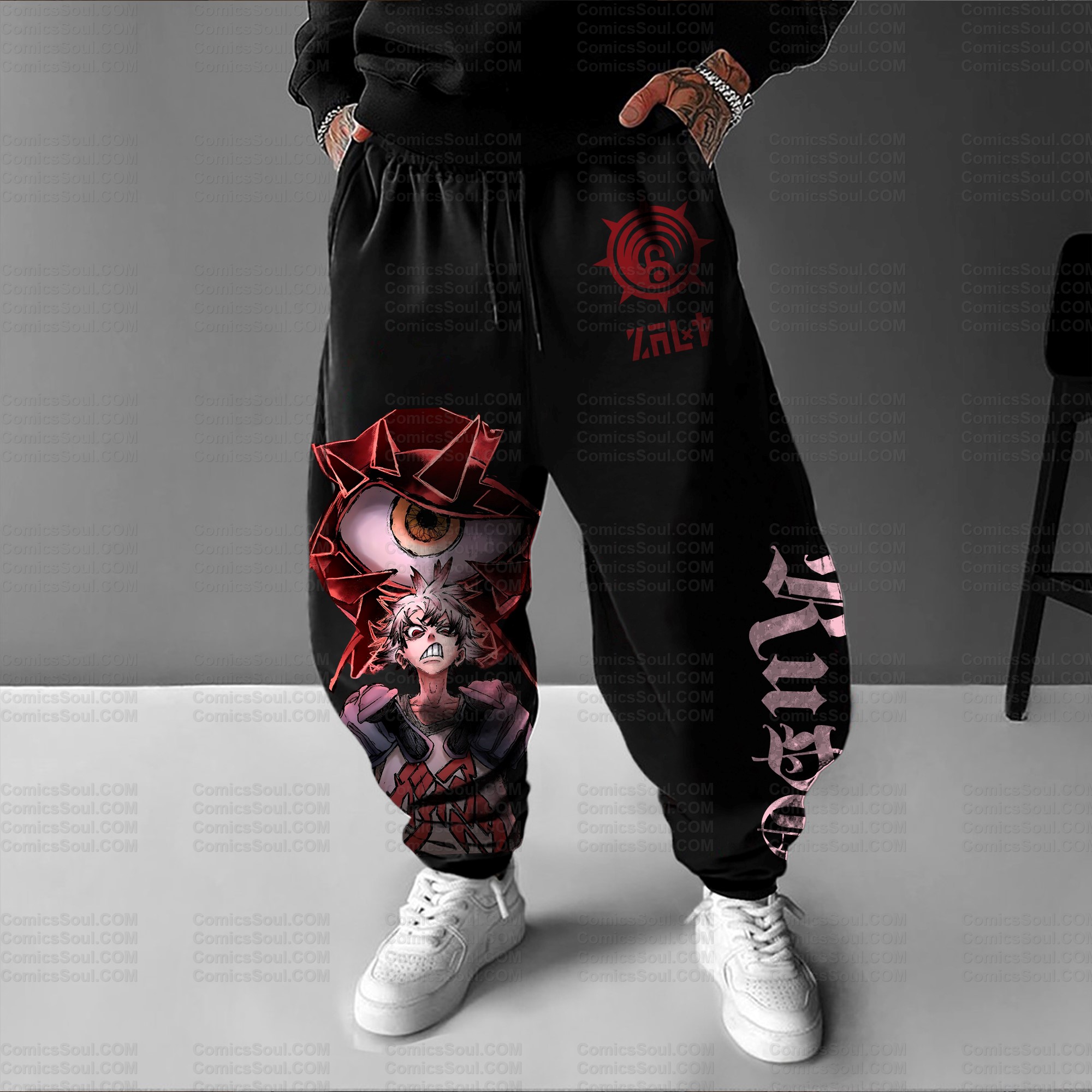 Unisex Anime Inspired Vintage Plush Pants