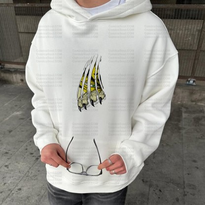 Unisex Graphic Streetwear Vintage Plush Hoodie