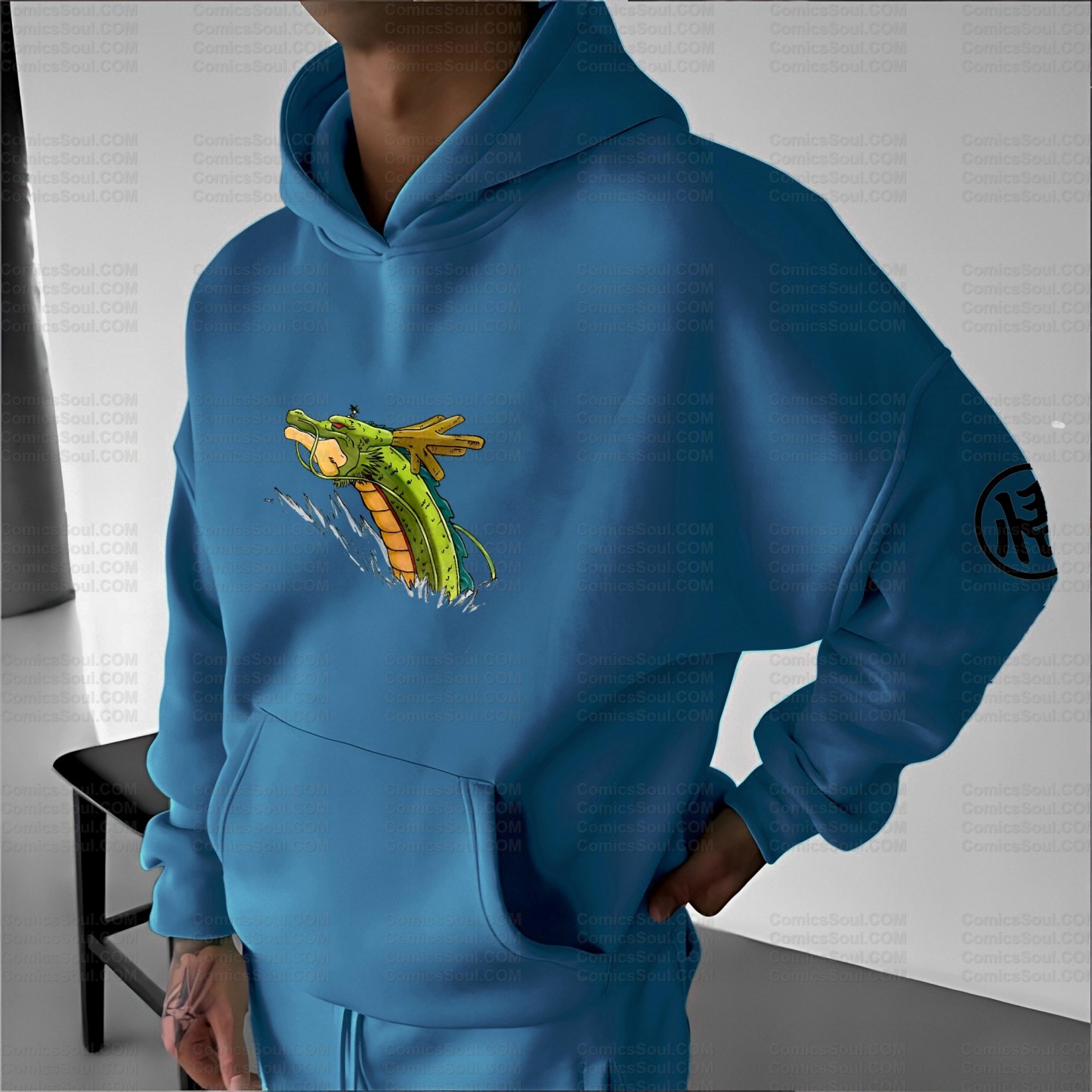 Unisex Anime Inspired Vintage Plush Hoodie