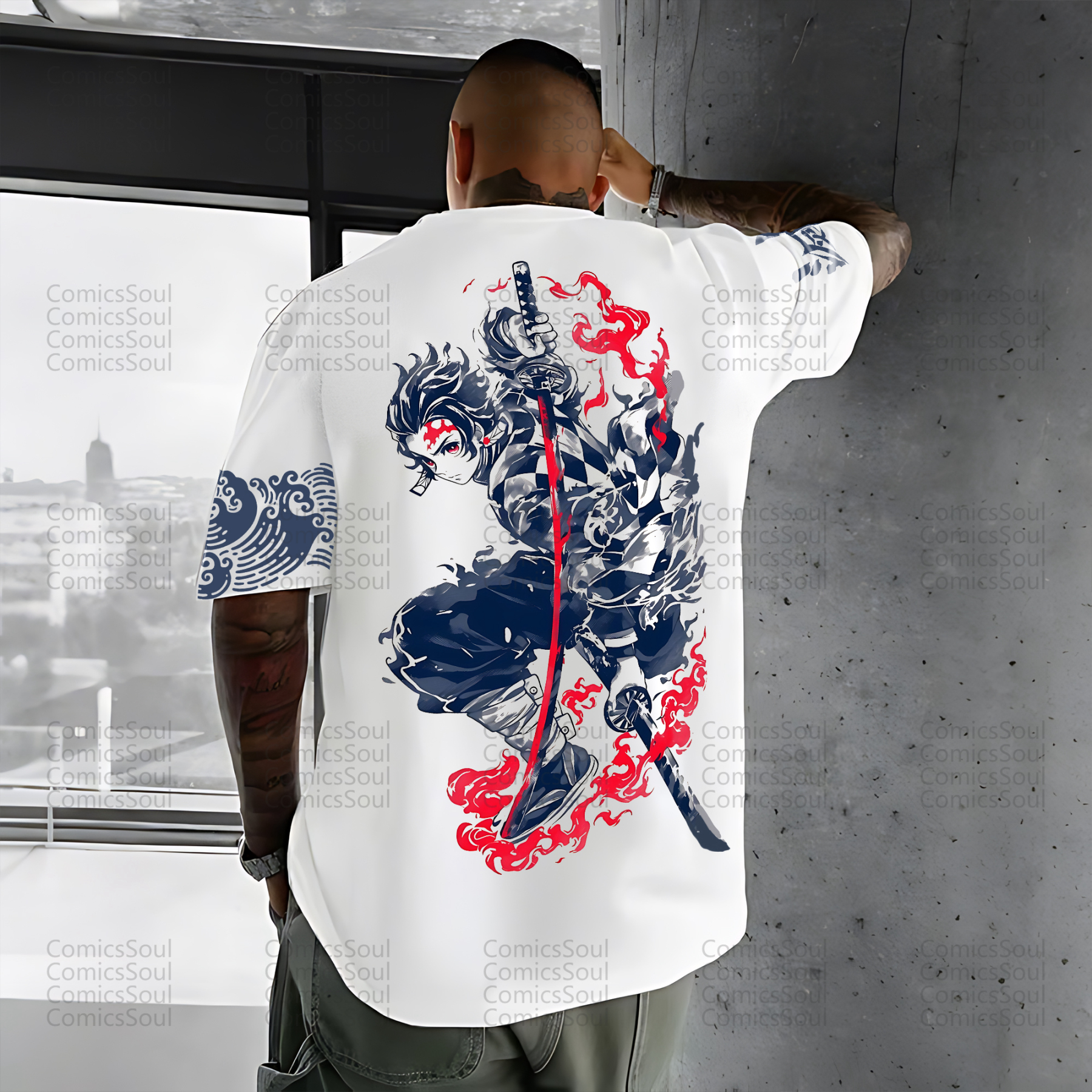 Unisex " WARHAMMER" Anime Inspired Vintage T-Shirt