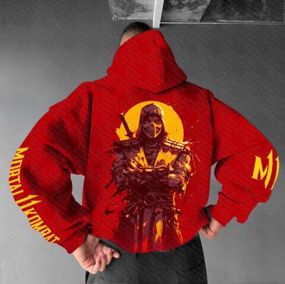 Unisex “Mortal Kombat”  Graphic Streetwear Vintage Hoodie