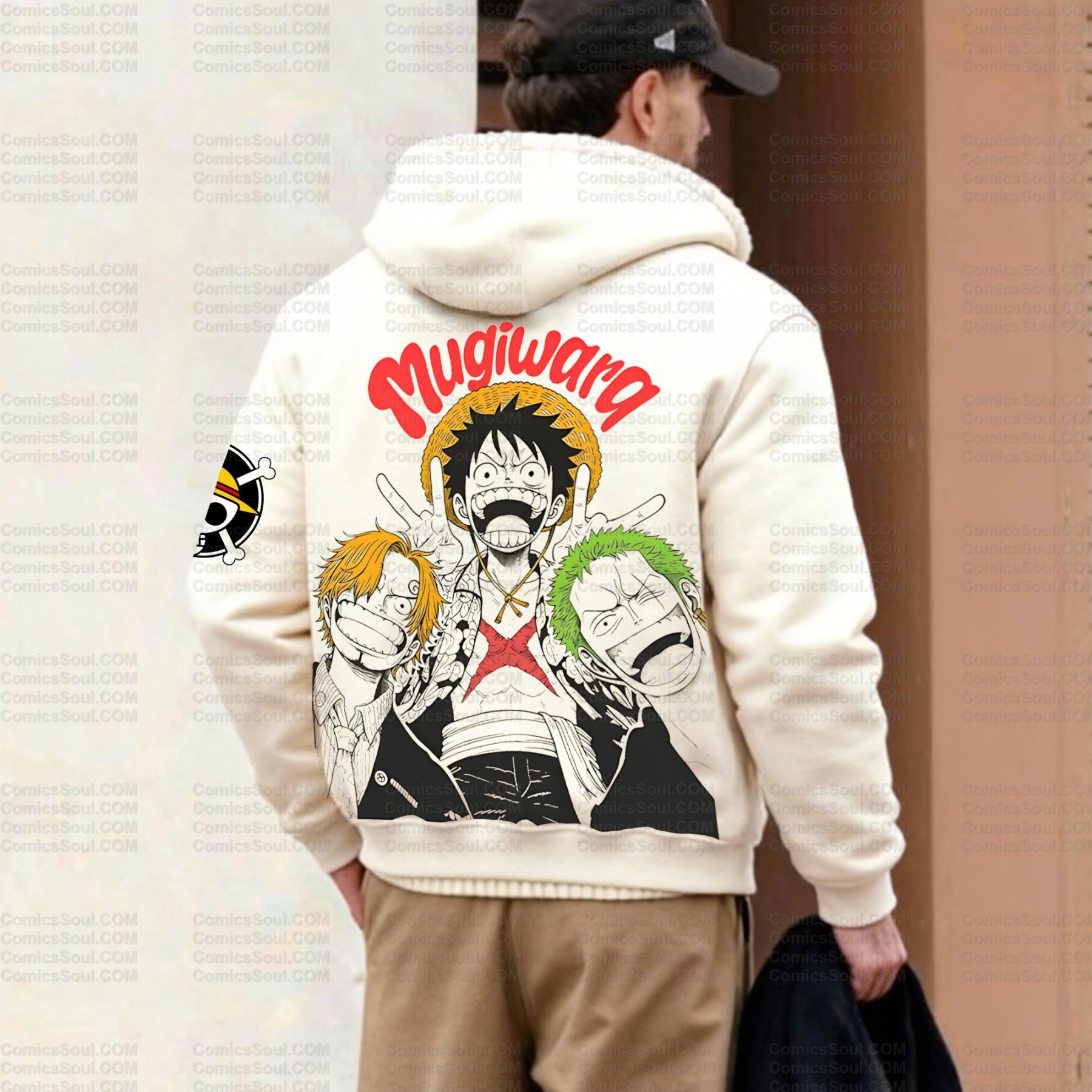 Unisex Graphic Streetwear Vintage Zipper Cardigan Plush Hoodid