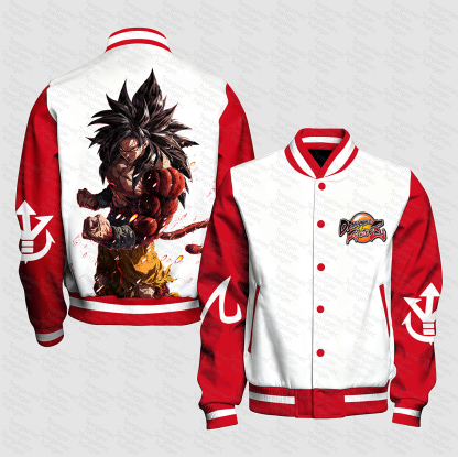 Unisex Vintage Anime Graphic Jacket