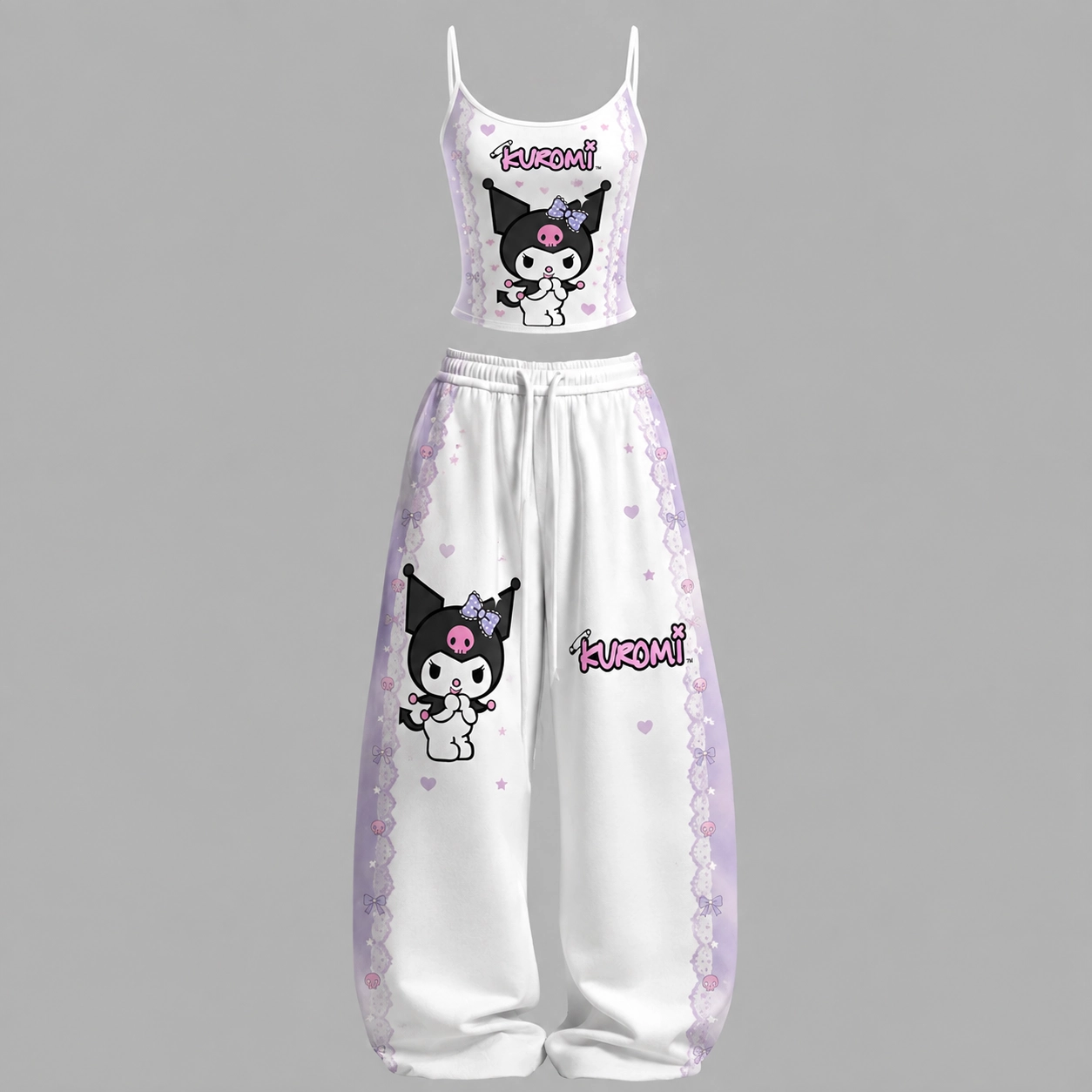 Hello Kitty Top & Elasticated Trousers Two-Piece Set