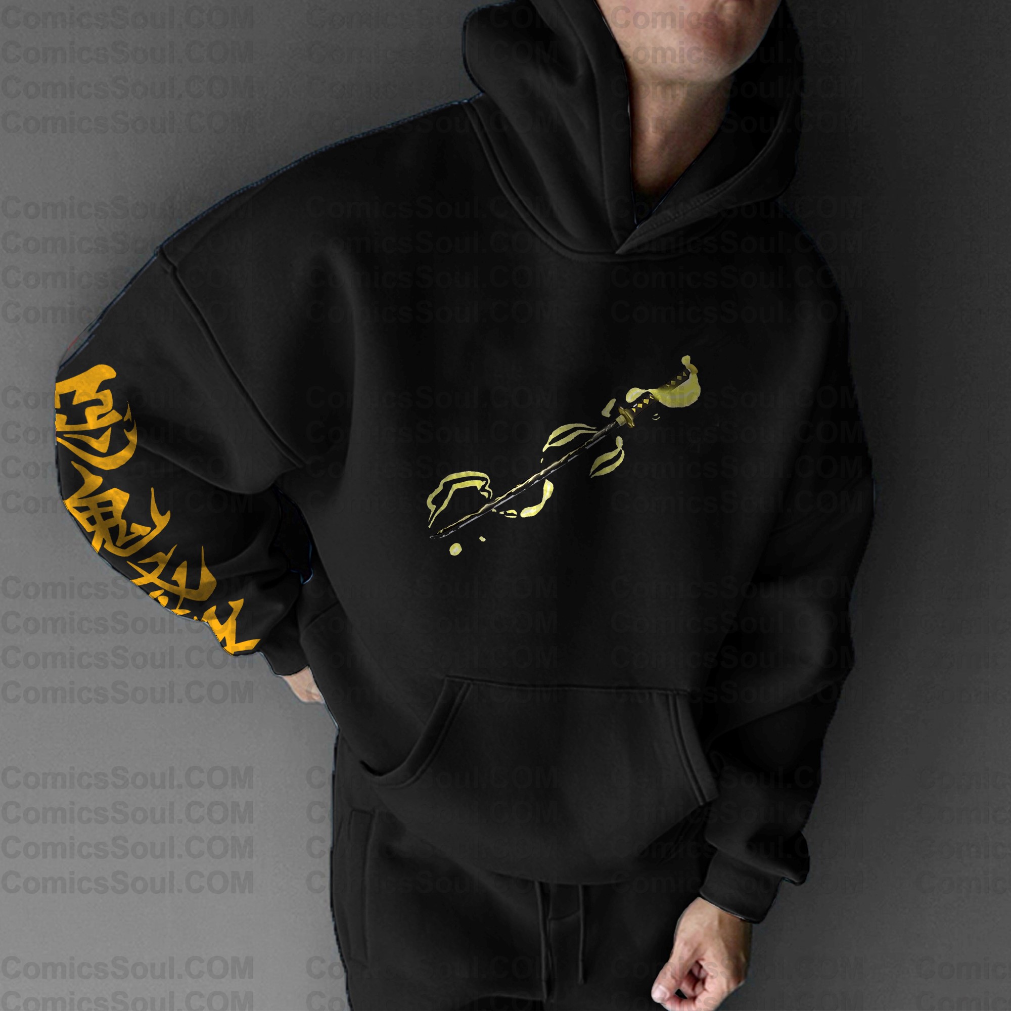 Unisex Anime Graphic Streetwear Vintage Hoodie| KNY