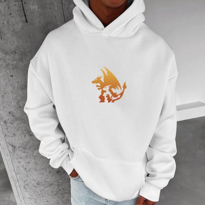 Unisex Anime Graphic Streetwear Vintage Plush Hoodie
