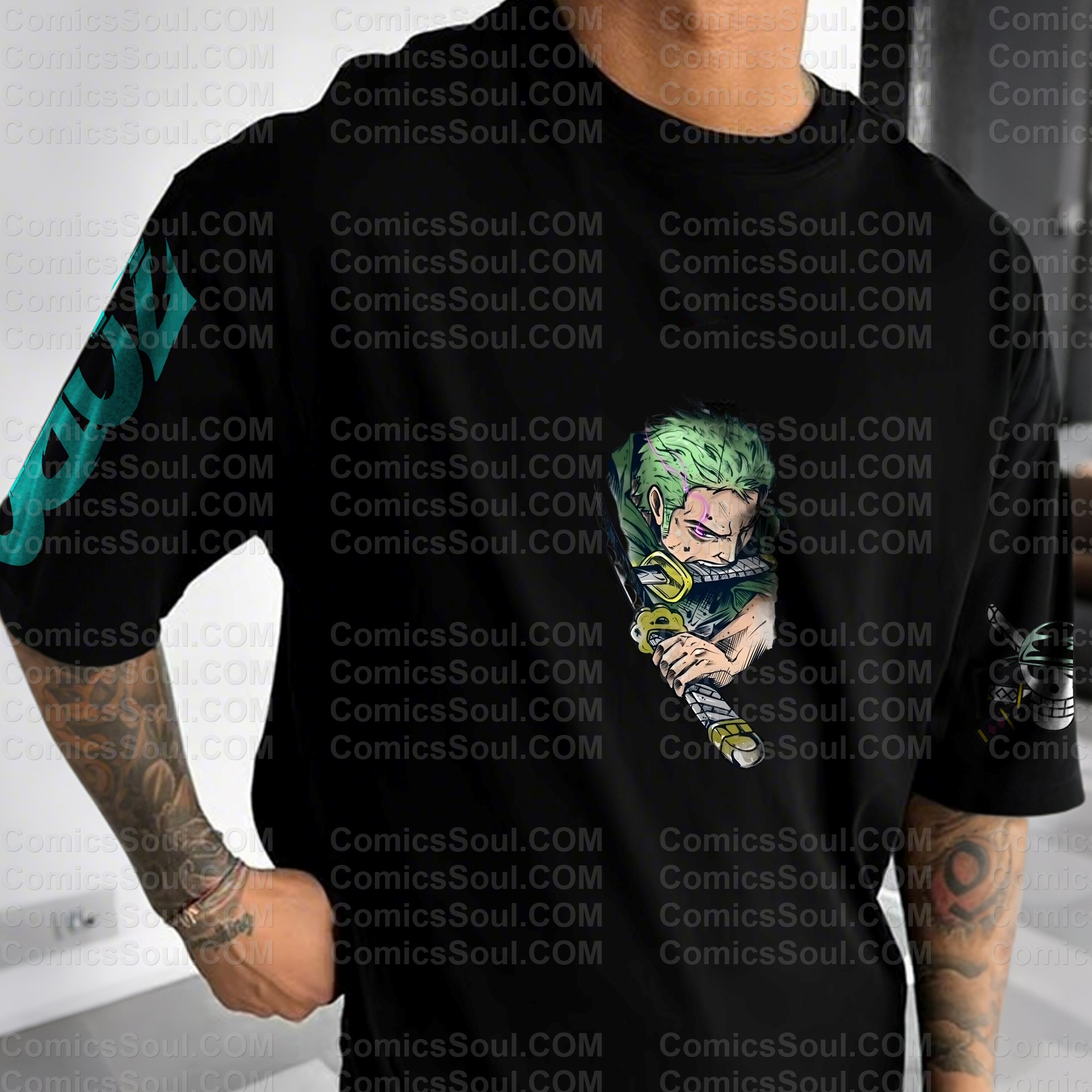 Unisex Anime Inspired Vintage T-Shirt