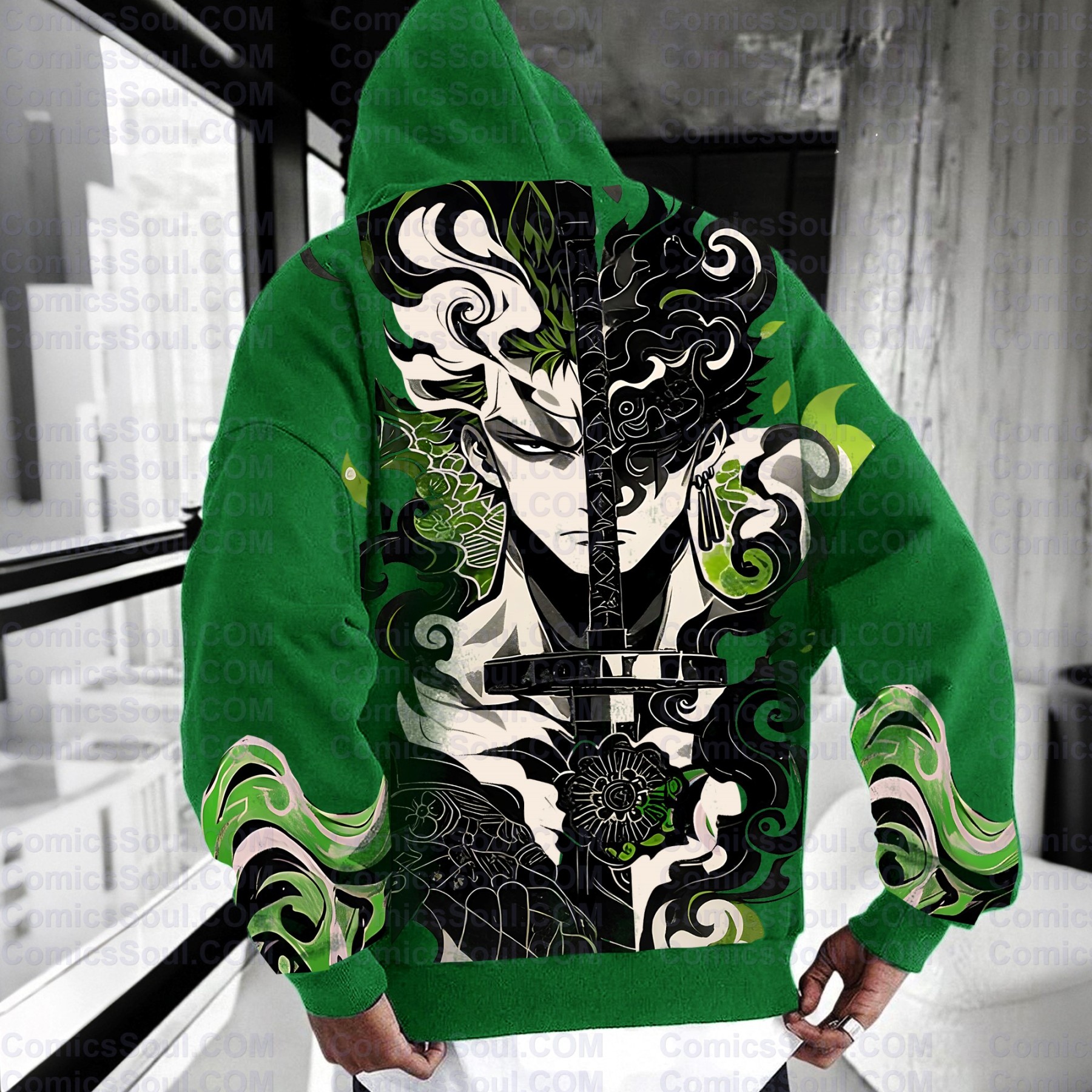 Unisex Anime Graphic Streetwear Vintage Hoodie丨Demon slayer