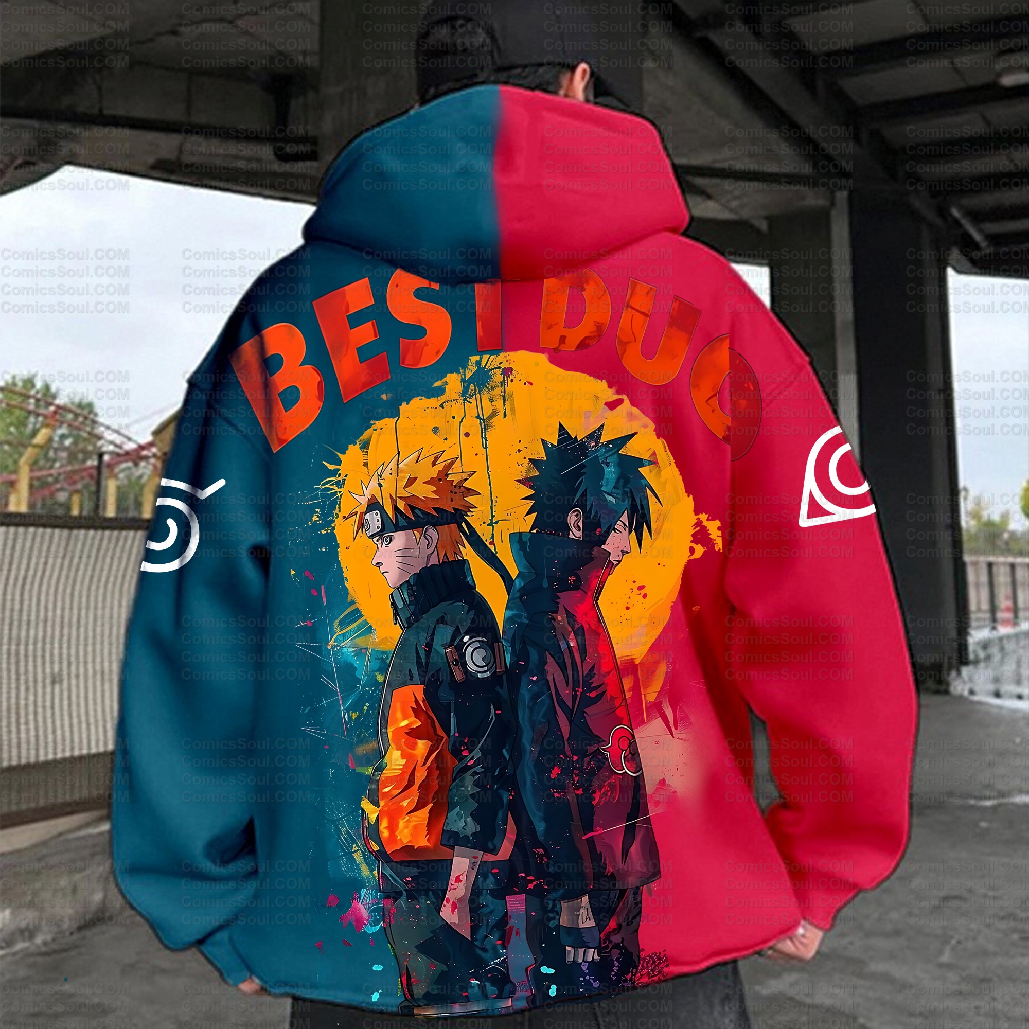 Unisex Graphic Streetwear Vintage Plush Hoodie