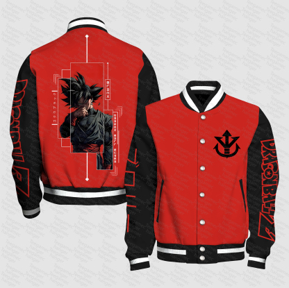 Unisex Vintage Anime Graphic Jacket