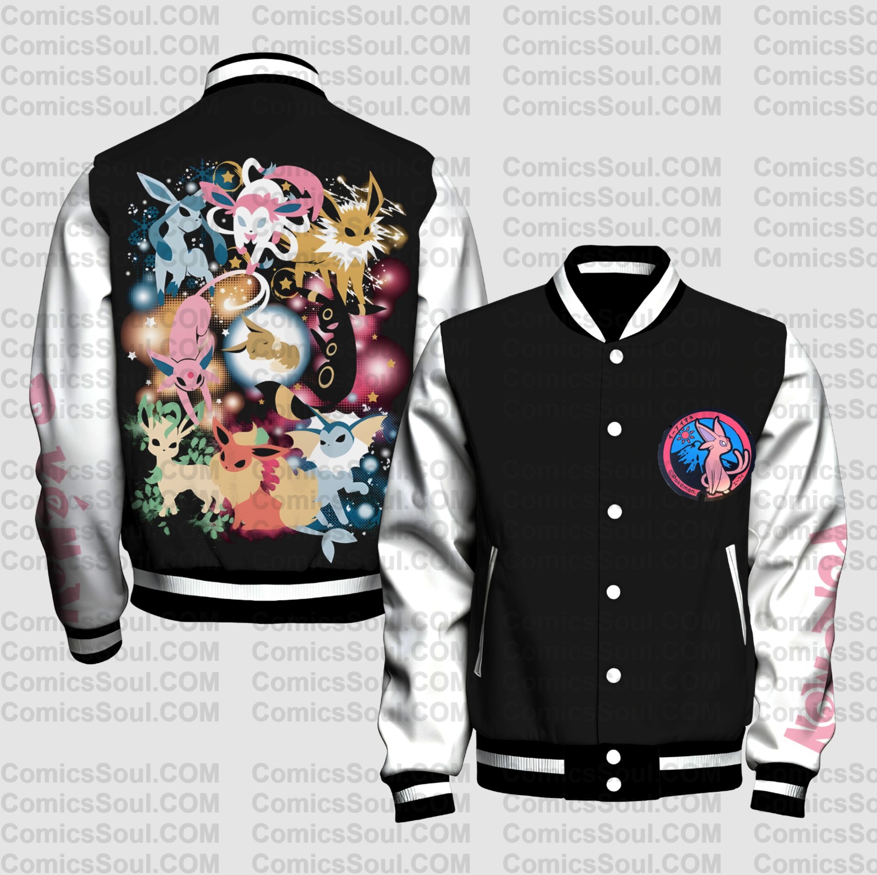 Spring And Autumn Unisex Casual Streetwear Fashion Jacket | Demon Slayer