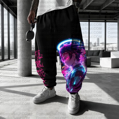 Unisex Anime Inspired Vintage Plush Pants