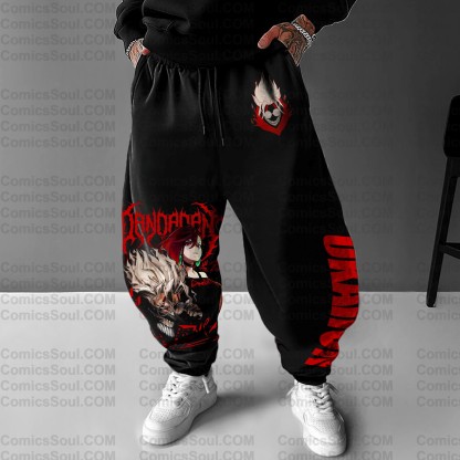 Unisex Anime Printed Gift Oversized Harem Pants