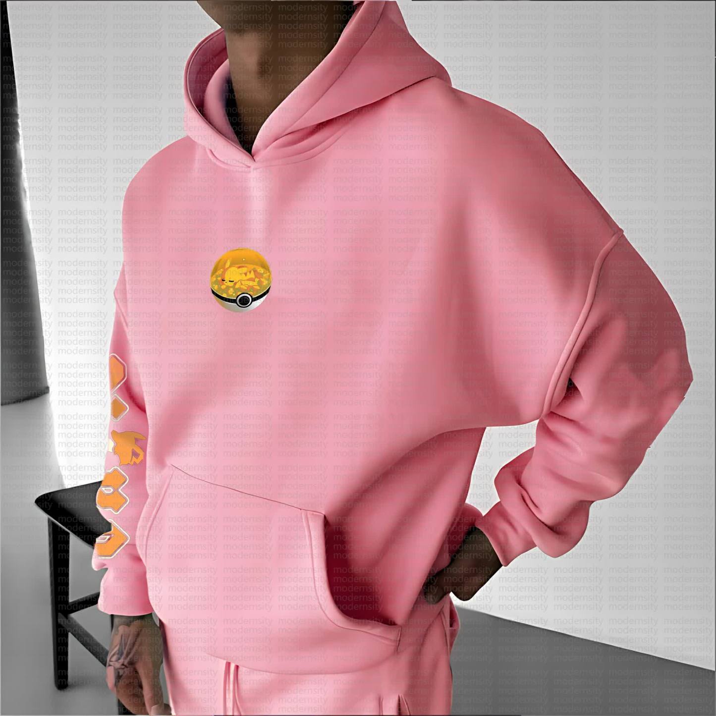 Unisex “Pokémon” Anime Graphic Streetwear Vintage Hoodie