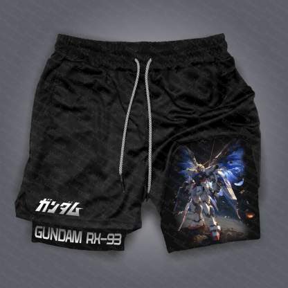 Unisex  “Gundam Series” Casual Anime Streetwear Shorts