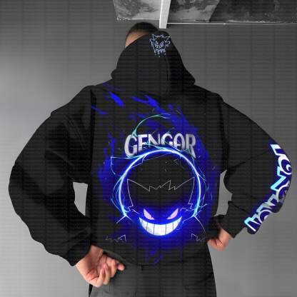 Unisex “Pokémon” Anime Graphic Streetwear Vintage Hoodie