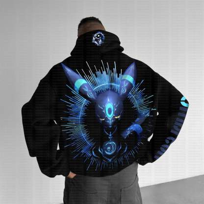 Unisex “Pokémon” Anime Graphic Streetwear Vintage Hoodie
