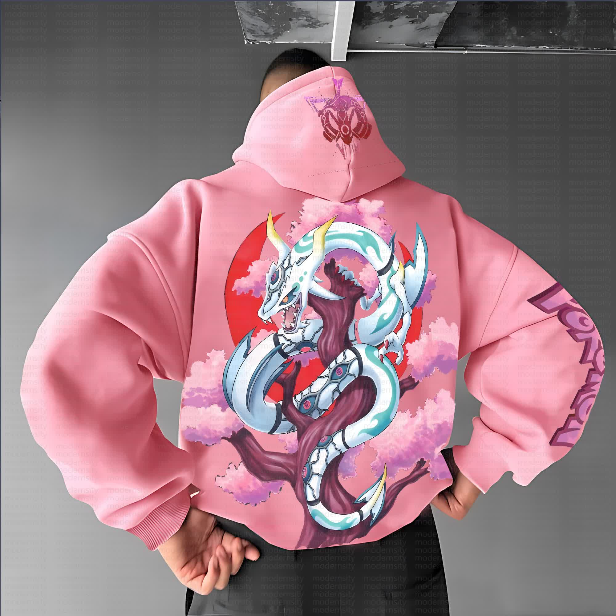 Unisex “Pokémon” Anime Graphic Streetwear Vintage Hoodie