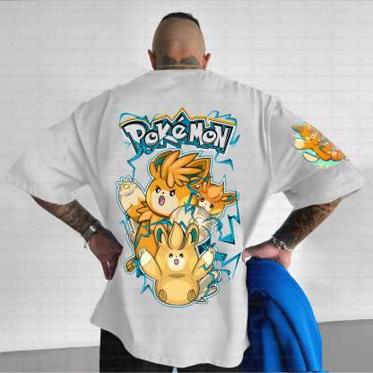 Unisex  "Pokémon" Anime Inspired Vintage T-Shirt