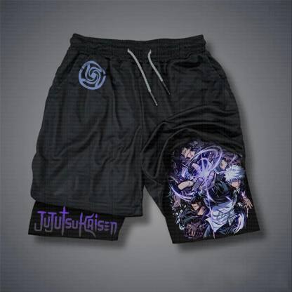 Unisex  “Pokémon” Casual Anime Streetwear Shorts