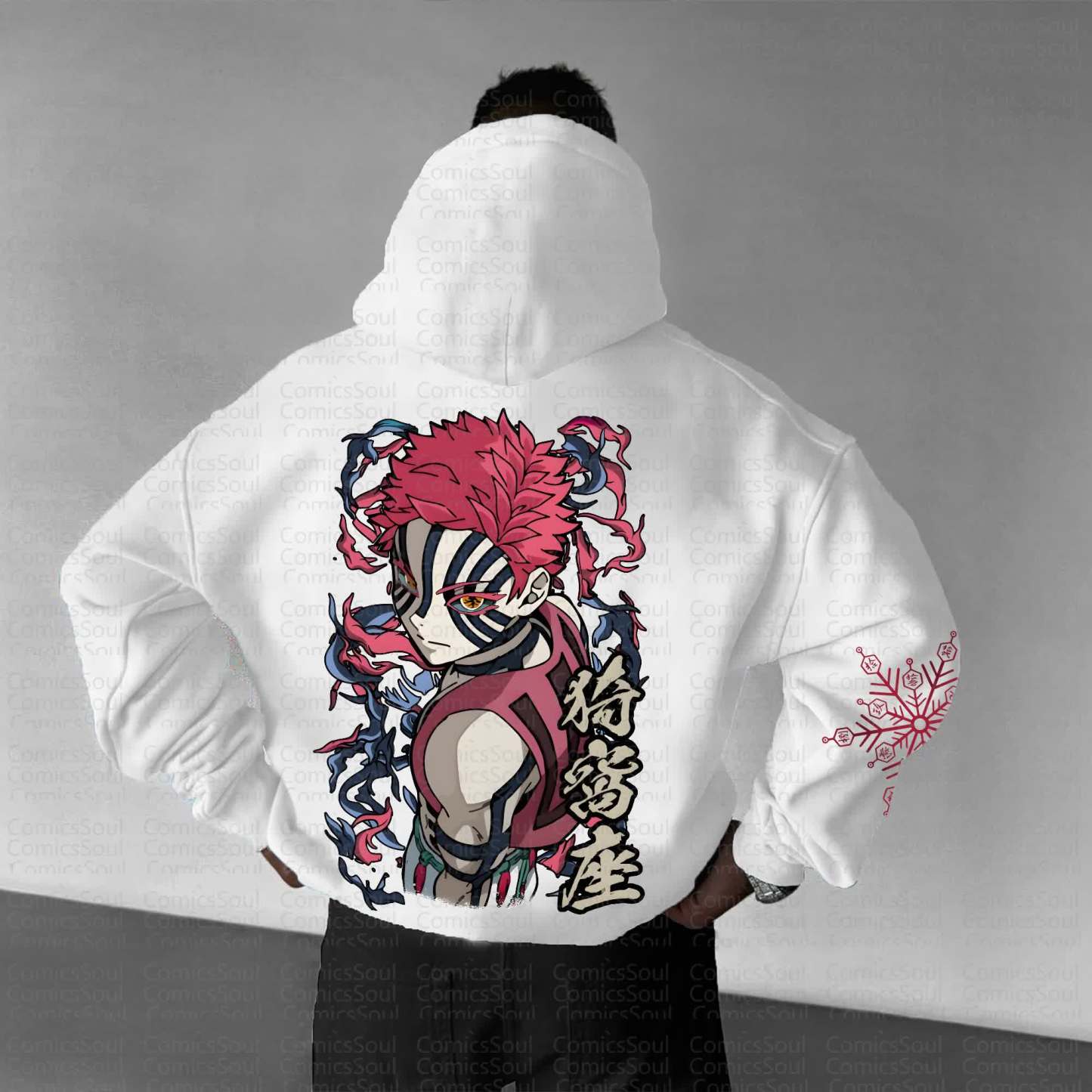 Unisex Anime Graphic Streetwear Vintage Hoodie丨Demon Slayer X Pokémon