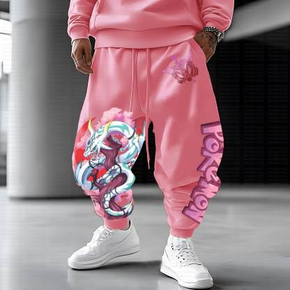 Unisex “Pokémon”Anime Printed Gift Oversized Harem Pants