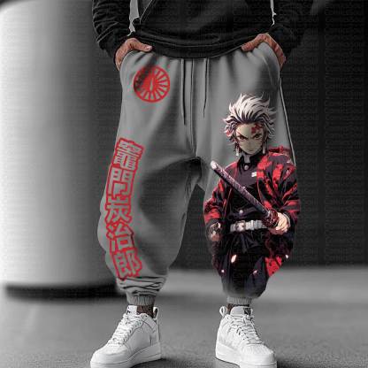 Unisex Anime Inspired Vintage Pants丨Demon Slayer