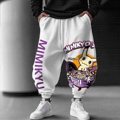 Unisex Anime Inspired Vintage Pants丨Pokémon