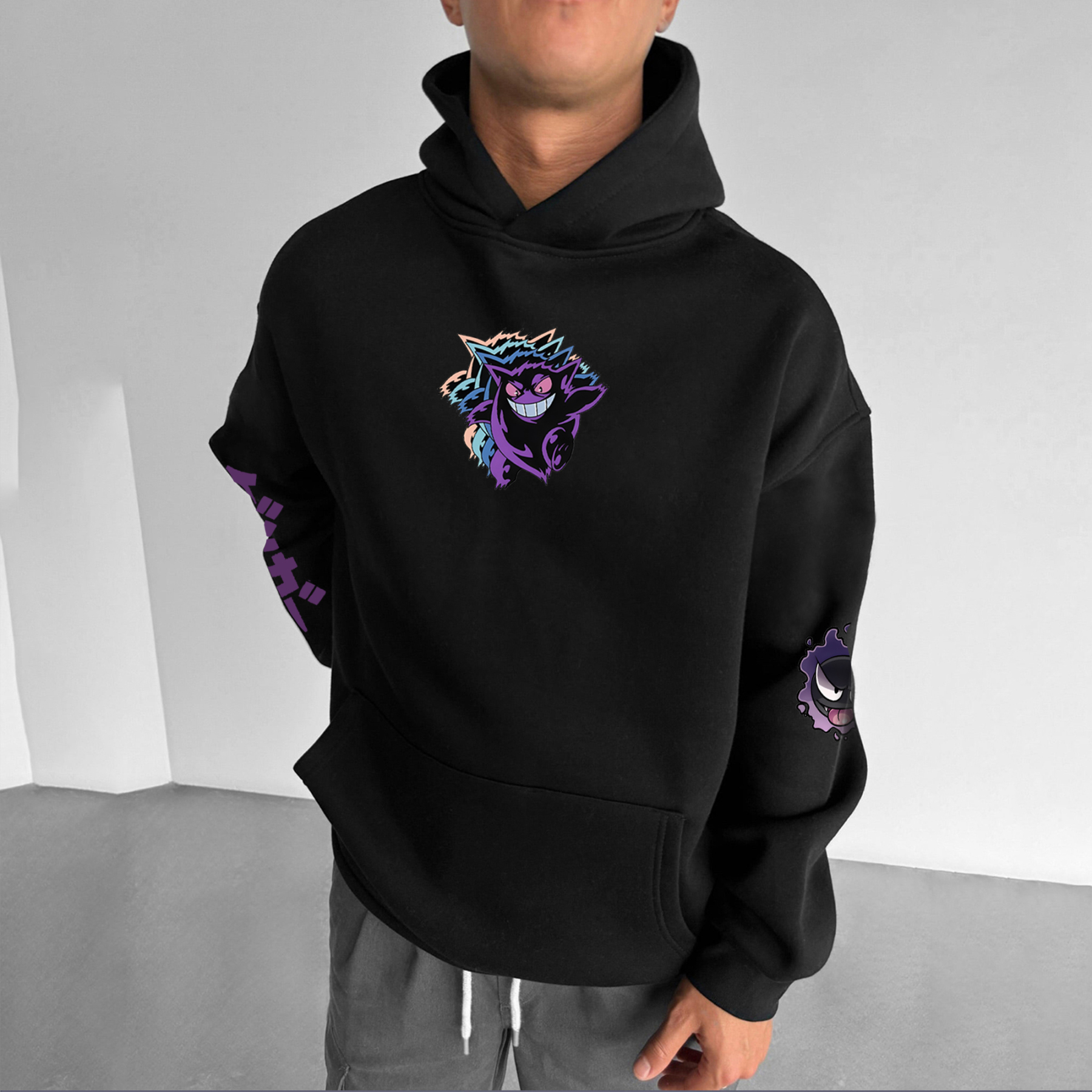 Unisex Anime Graphic Streetwear Vintage Hoodie