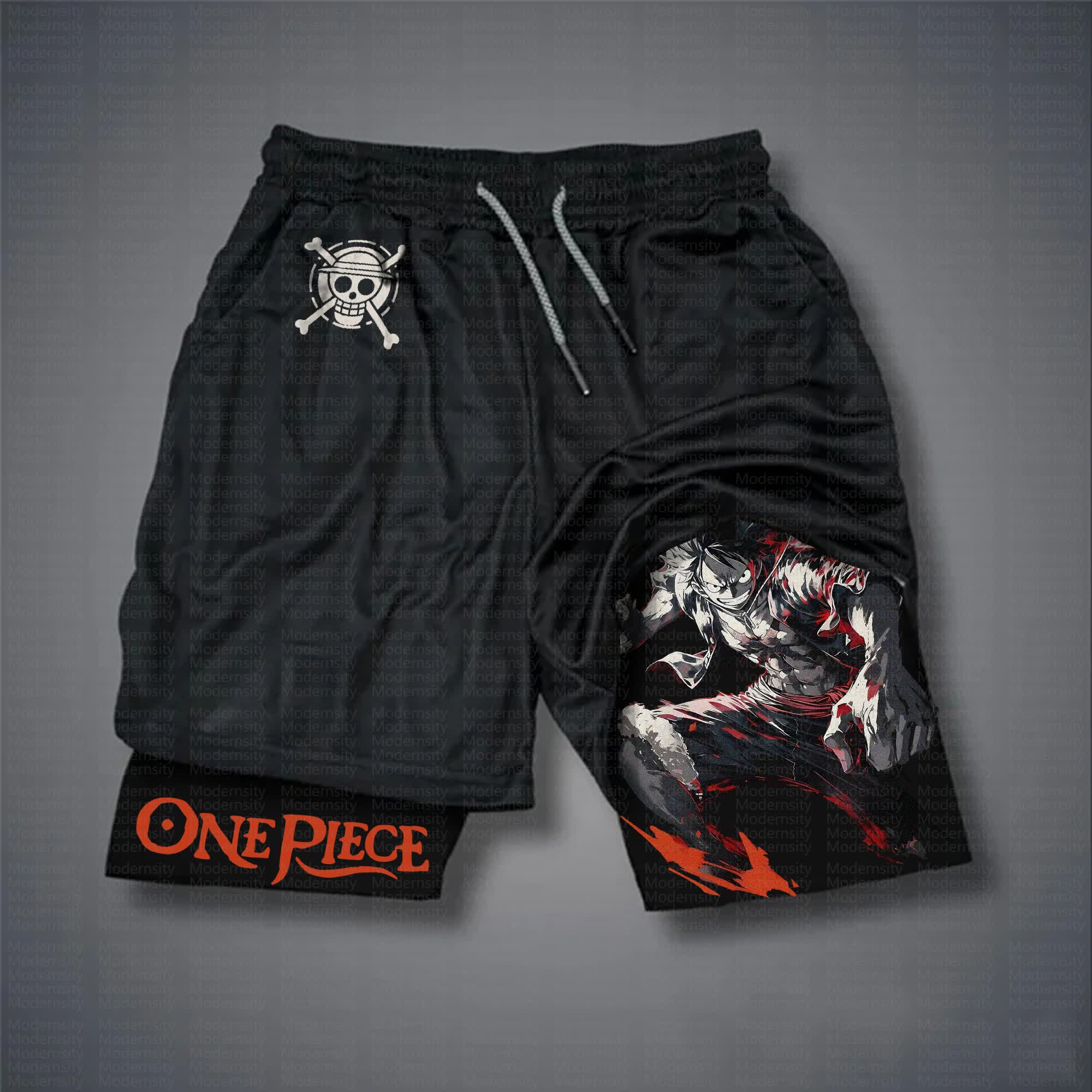 Unisex One Piece Anime Shorts | One Piece
