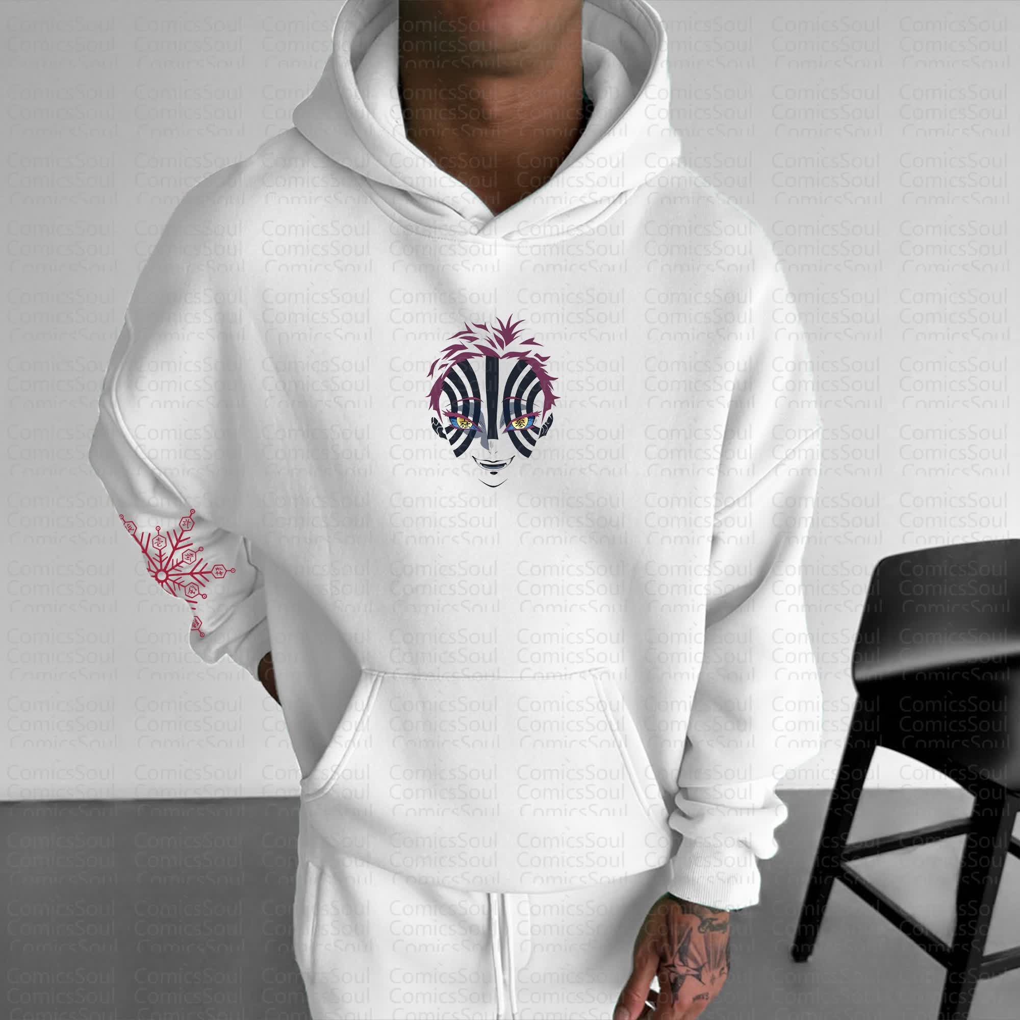 Unisex Anime Graphic Streetwear Vintage Hoodie丨Demon Slayer