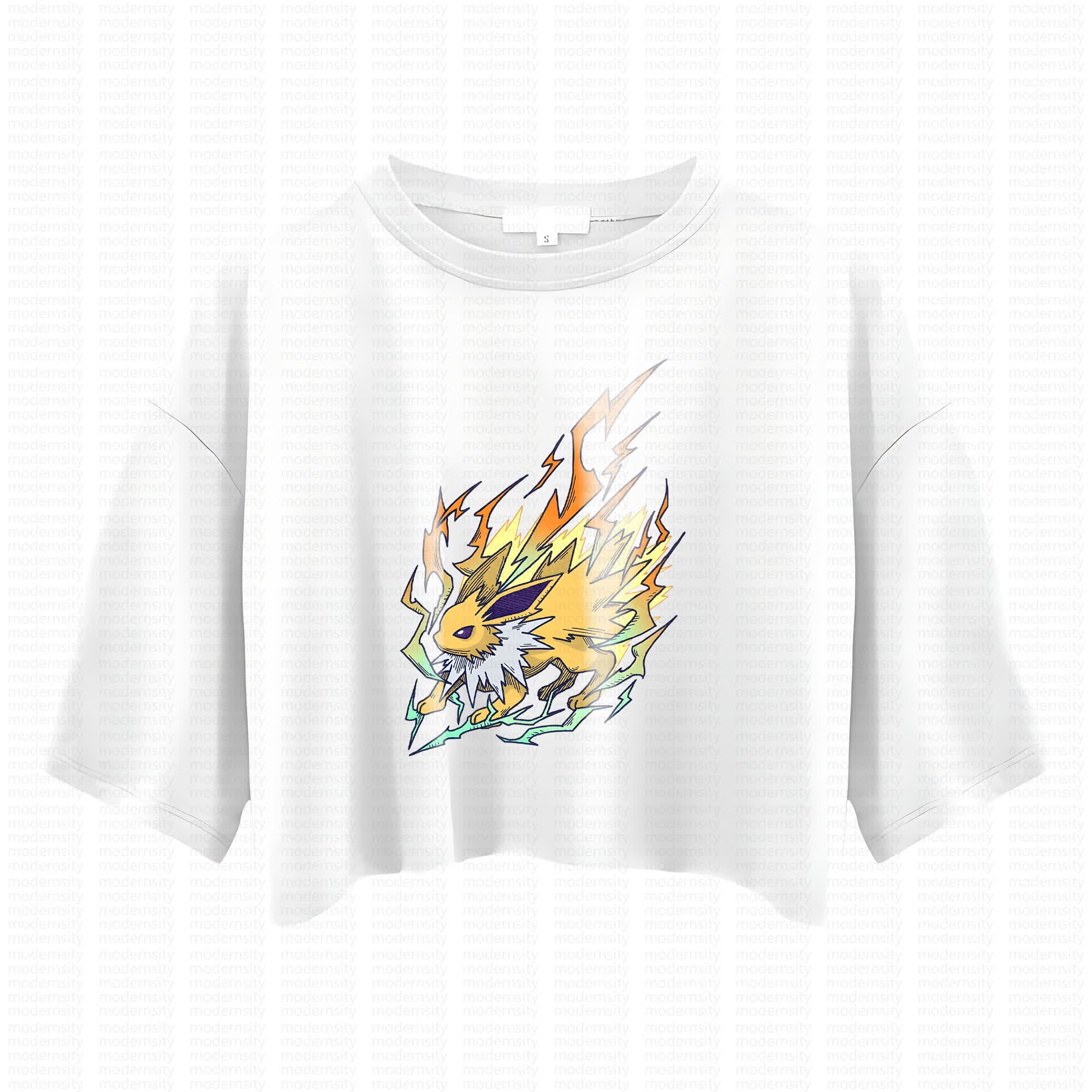 Cute and playful "Pokémon" summer women's cropped top