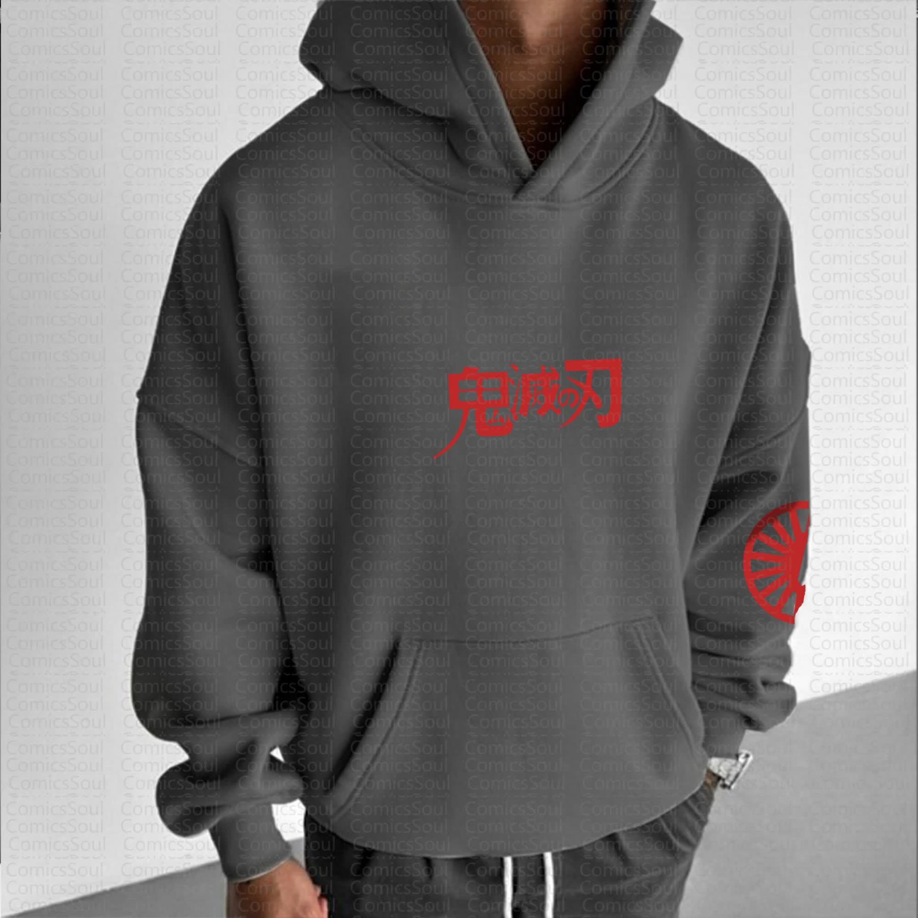 Unisex Anime Graphic Streetwear Vintage Hoodie丨Demon Slayer