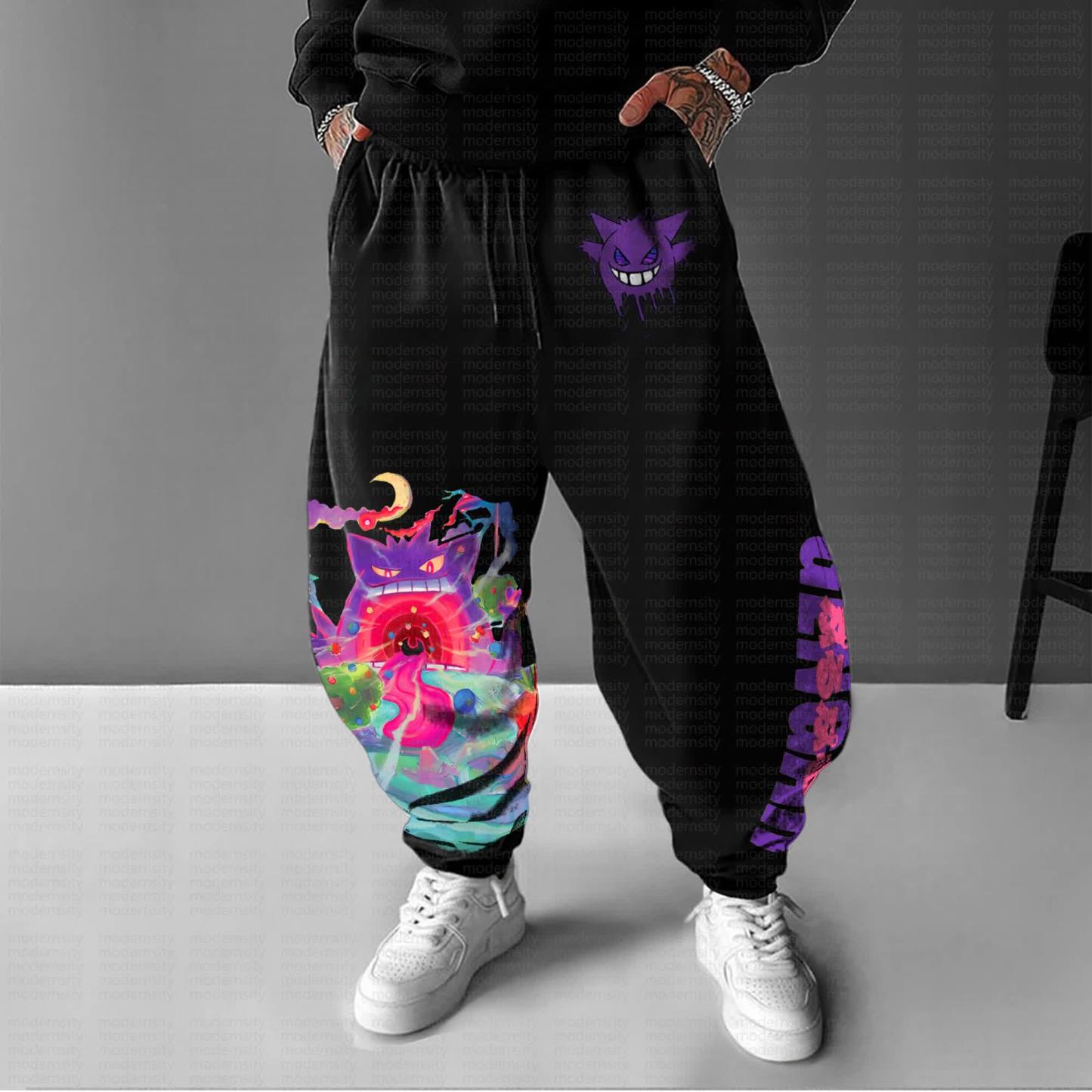 Unisex “Pokémon” Casual Anime Streetwear Pants