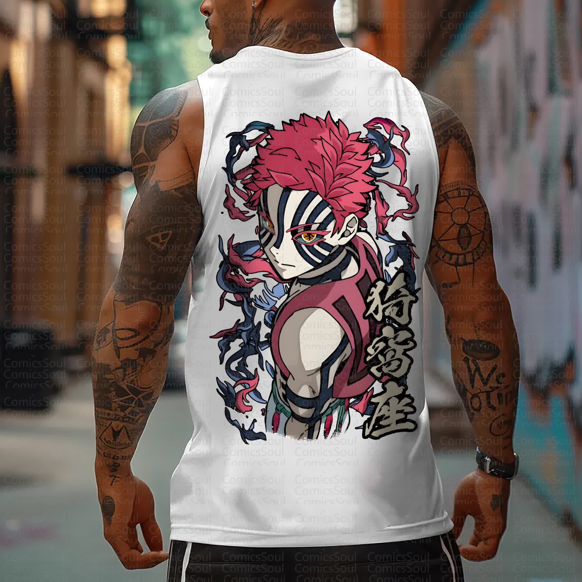 Unisex “Demon Slayer” Casual Anime  Tank Top