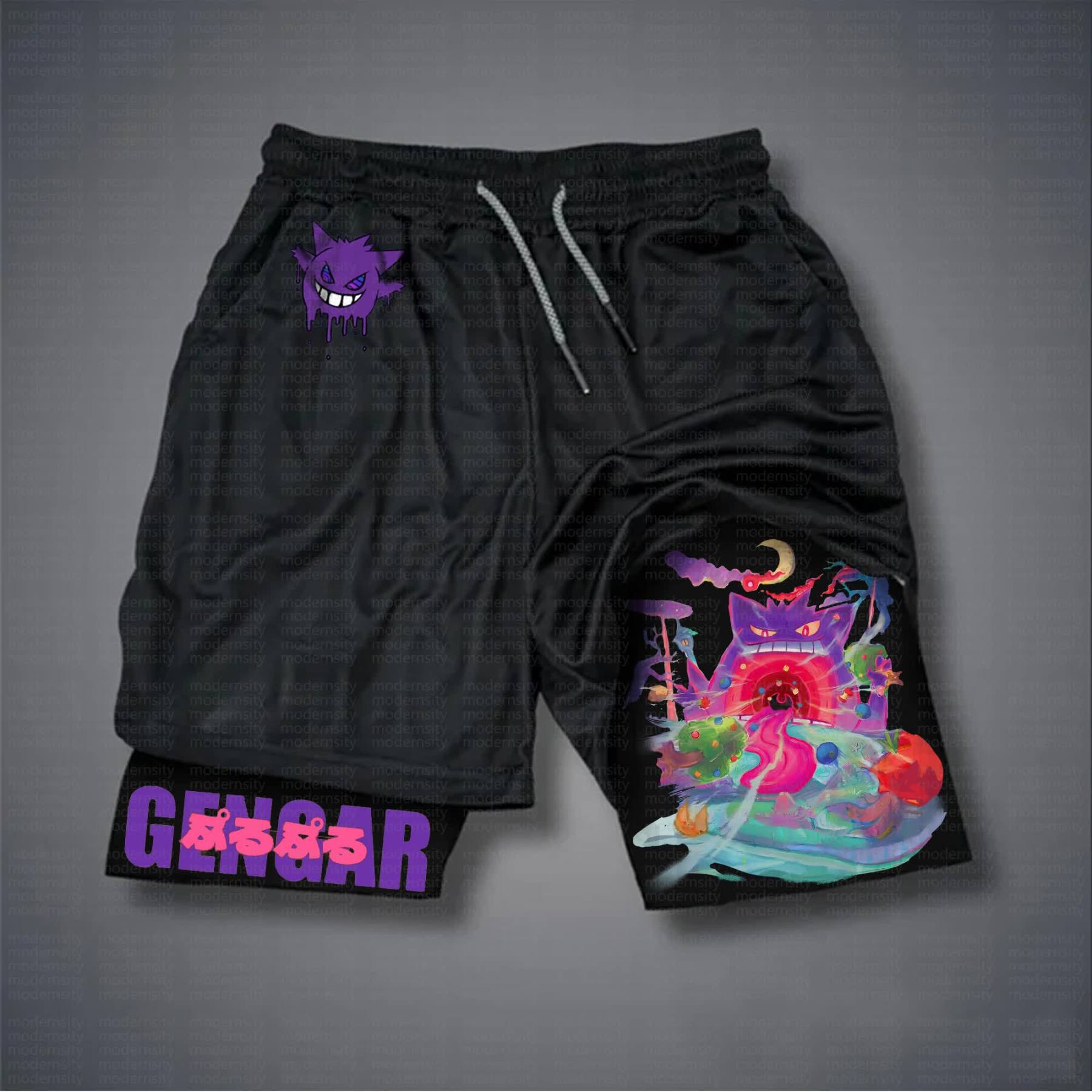 Unisex “Pokémon” Casual Anime Streetwear Shorts