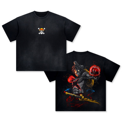 Unisex Fit Vintage T-Shirt丨One Piece