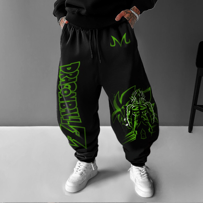 Unisex Casual Anime Streetwear Pants  