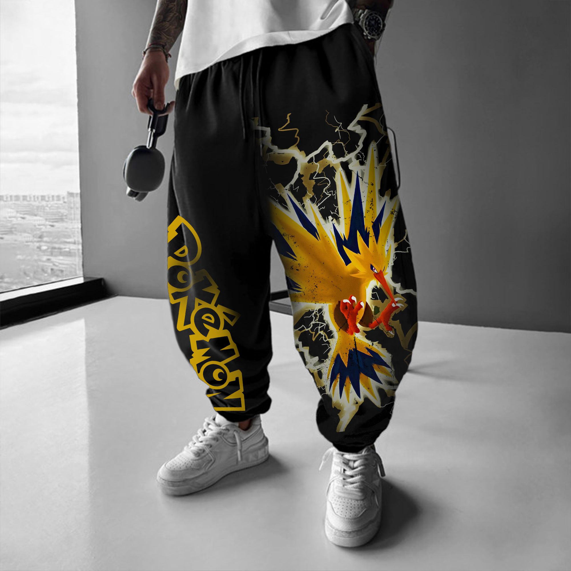 Unisex  “Pokémon” Casual Anime Streetwear Pants