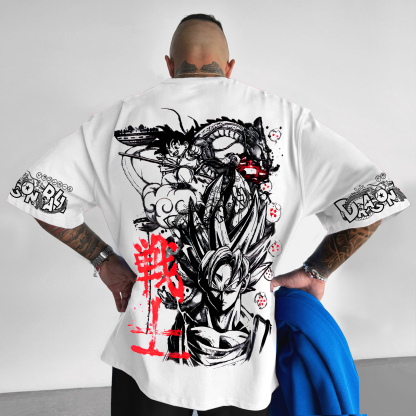 Unisex Anime Inspired Vintage T-Shirt