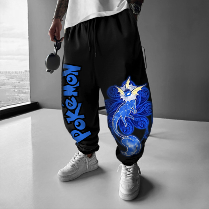 Unisex Casual Anime Streetwear Pants