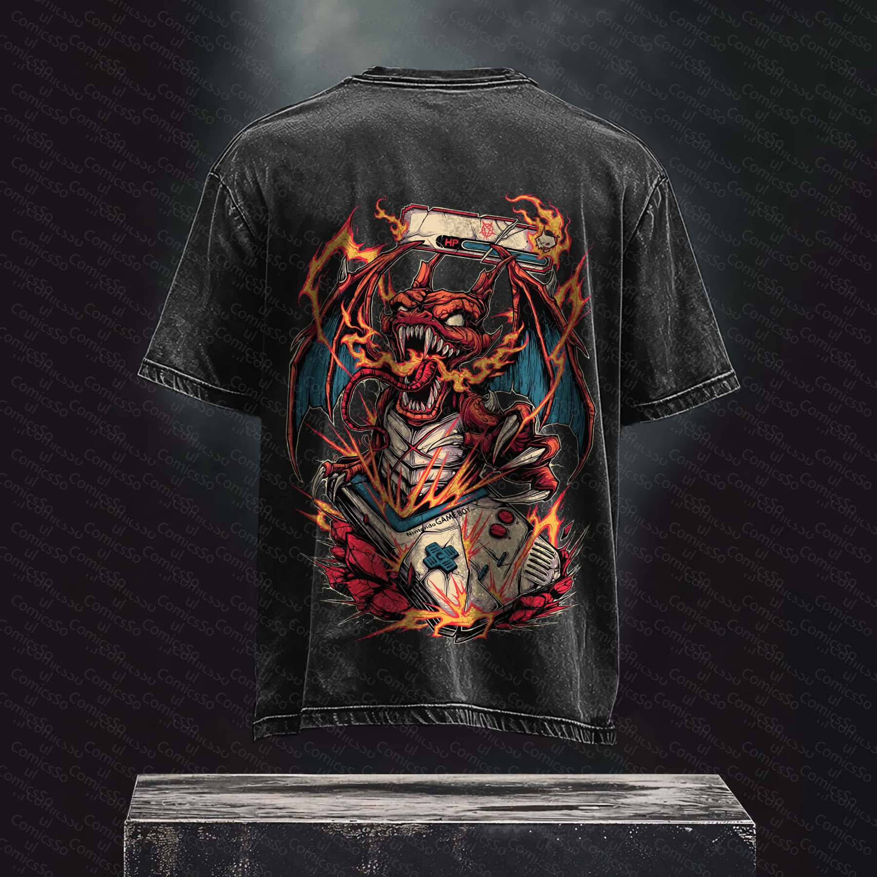 Unisex Anime Inspired Vintage T-Shirt