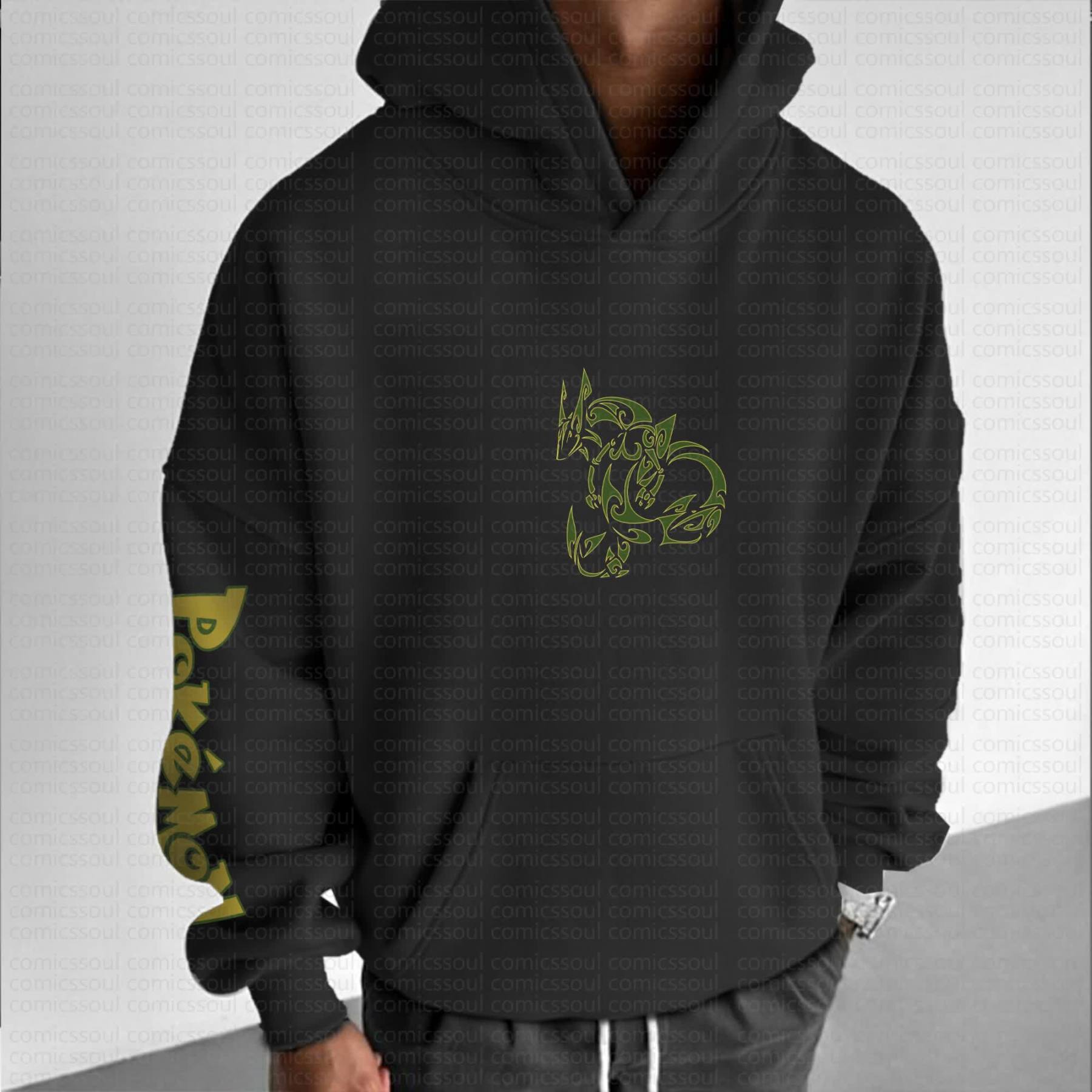 Unisex “Pokémon” Anime Graphic Streetwear Vintage Hoodie