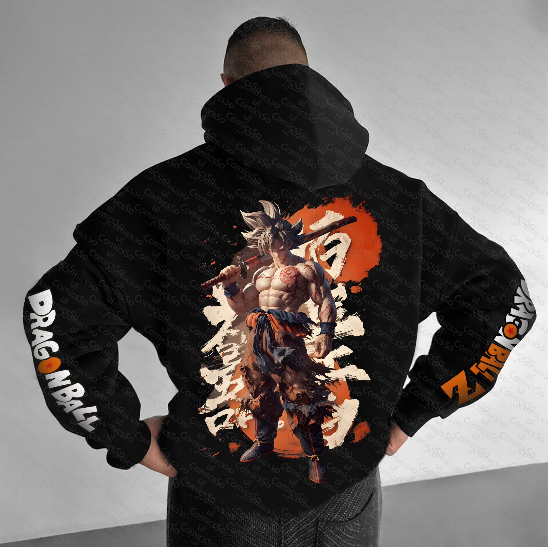Unisex “Dragon Ball” Anime Graphic Streetwear Vintage Hoodie